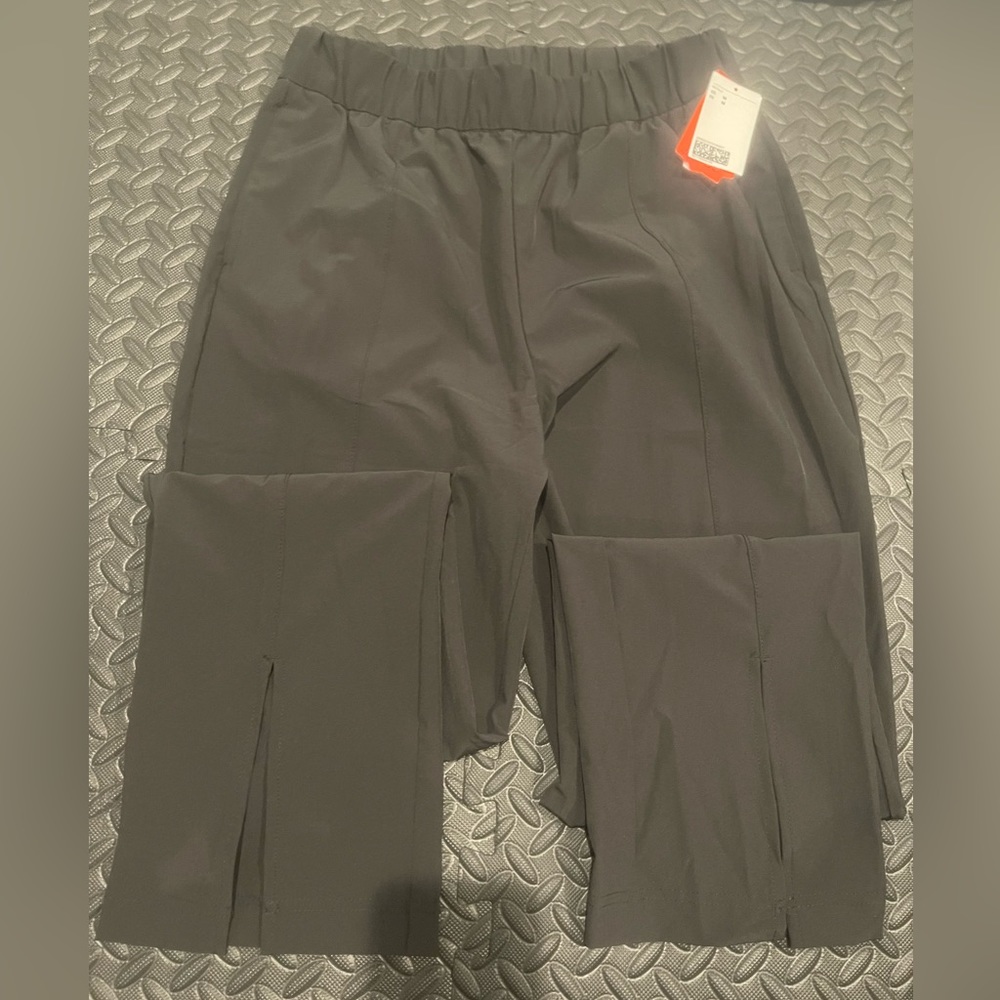 Slit pants